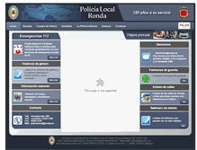 Tablet Screenshot of policiaronda.com